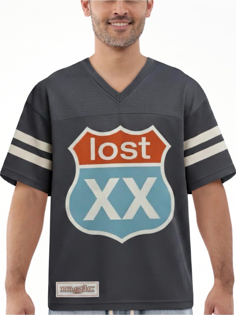 MGK Lost XX Jersey Machine Gun Kelly Lost Americana Tour Men’s Jersey